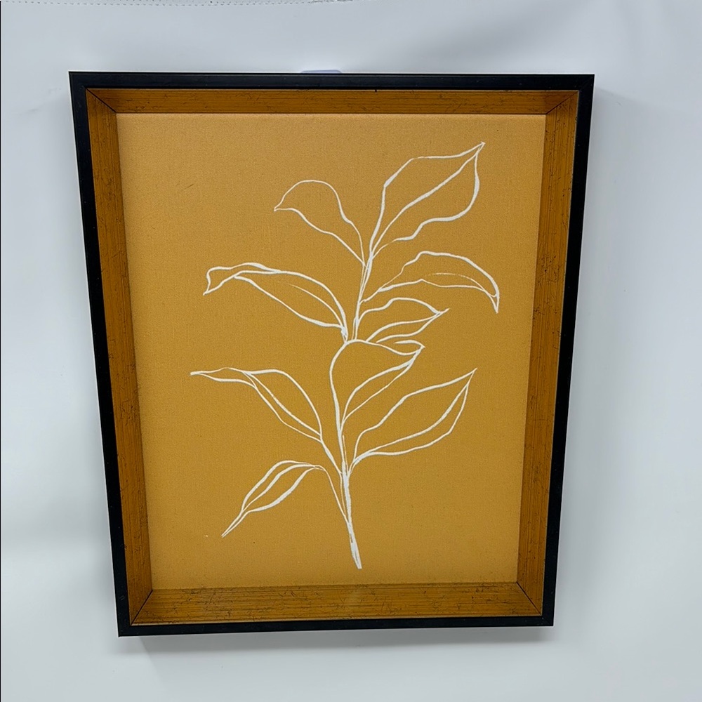beautiful leaf wall art